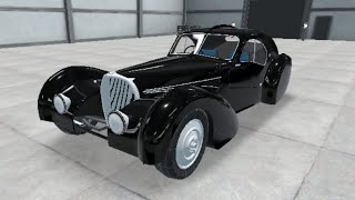 Racing Experience  Bugatti Type 57SC Atlantic [upl. by Rehpetsirhc]