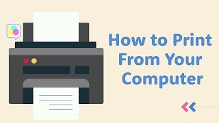 How to Print From Your Computer [upl. by Dianthe]