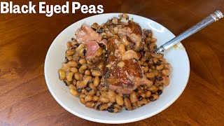 How To Make BLACK EYED PEAS In An INSTANT POT EASY Recipe With SMOKED TURKEY MEAT [upl. by Amary]