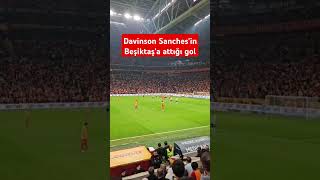 Davinson Sanchezin Beşiktaşa attığı gol football galatasaray beşiktaş sanches [upl. by Hinkle]