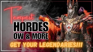 TEMPEST PvE VORTEX BUILD  Hordes amp OW Guide for New Class in Diablo Immortal [upl. by Chaney825]