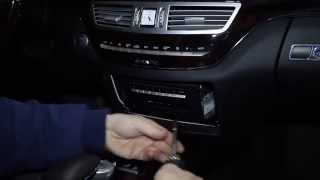 Mercedes Benz 2012 SClass W221 NAVIKS Video in Motion Install [upl. by Silera]