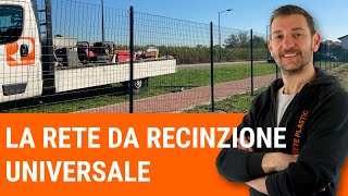 La rete da recinzione elettrosaldata rettangolare Semplice ed universale [upl. by Anirdua372]