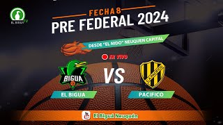 El Bigua vs Pacifico  Fecha 8  PREFEDERAL 2024 [upl. by Potter]