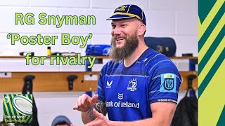 RG Snyman the ‘poster boy’ for a LeinsterMunster rivalry back up and running  The Left Wing [upl. by Aslehc]