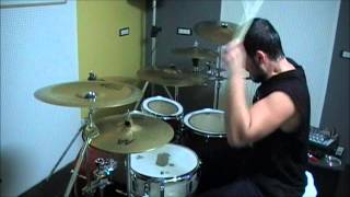 TONY CORIO performing DETONATION  ANNIHILATOR drum cover [upl. by Adler444]