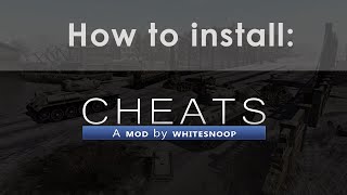 How to install cheatsmod on a custom mission cheatsmod 488 [upl. by Anastase60]