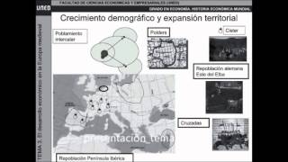 Historia Economica Tema 3 El desarrollo economico en la europa medieval [upl. by Lusar]