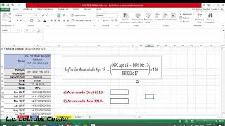 Cómo calcular la Inflación  Datos actuales [upl. by Nivrag]