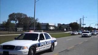 Funeral Procession  St Petersburg Police Officers Jeff Yaslowitz and Tom Baitinger [upl. by Meaghan570]