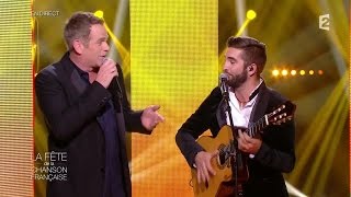 Kendji Girac et Garou  quotLa Bohèmequot  Fête de la Chanson Française 2014 [upl. by Schlosser]