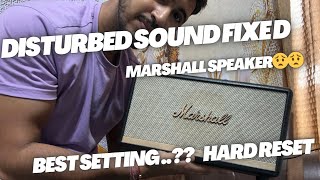 Disturbed sound in marshall stanmore  woburn speaker [upl. by Alusru118]