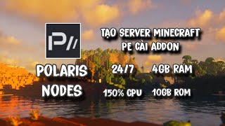 Cách Tạo Server Minecraft PE 12062 Hoạt Động 247 Và Cài Addon Cho Server Siêu Xịn  Zin MC [upl. by Yllah]