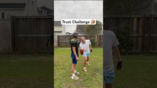 Always gotta trust your teammates🏈😂 football funny comedyskit sports joke [upl. by Fitalludba888]