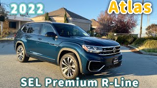 2022 Volkswagen Atlas SE w Technology 4motion vs SEL 4motion with IQ drive [upl. by Drida]