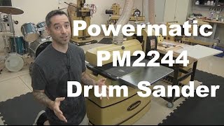 Powermatic PM2244 Drum Sander [upl. by Dumm]