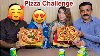 Couples Pizza Eating Challenge 😍 Vlog Challenge 😅 [upl. by Bunce]