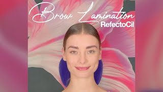 Tutorial Brow Lamination  Legendado PT [upl. by Askari916]