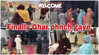 Umarah se wapsi 🕋🥺Family ne shandar welcome kiaAmmi ke lia Gold ka surprise ❤️ [upl. by Euqinu348]