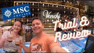 Venchi Chocolate MSC Seascape Tour Trial and Review Specialty Venue Cruise Ship [upl. by Adley271]