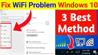 Fix Wifi Not Showing in Windows 710  Windows 10 wifi Problem  Fix Missing Wifi  Tips amp Tricks [upl. by Aldin71]