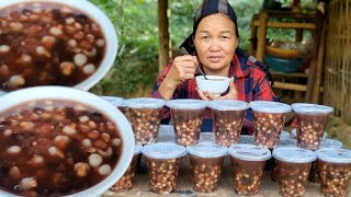 Delicious and nutritious black bean corn dessert made by Aunt Liens skillful hands [upl. by Ecinna177]