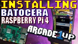 Batocera for Raspberry Pi 4 in Arcade1up [upl. by Alrak]