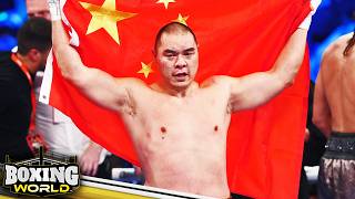 Zhilei Zhangs Heavyweight Takeover  Feature amp Boxing Highlights [upl. by Nwhas]