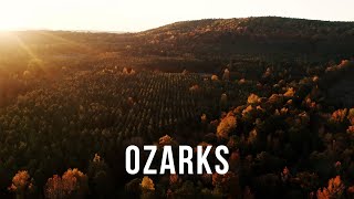 The Ozark Mountains  Arkansas Footage  Aerial 4K [upl. by Leander]