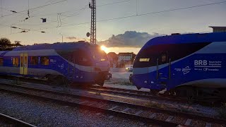 Bahnhof Traunstein mit Desiros BRB Westbahn [upl. by Browne701]