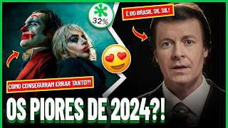 6 PIORES Filmes de 2024 [upl. by Amlev82]