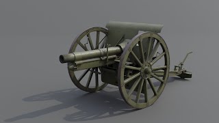 Type 38 75 mm field gun [upl. by Simonetta320]