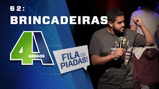 FILA DE PIADAS  BRINCADEIRAS DE INFÂNCIA  62 [upl. by Landrum]