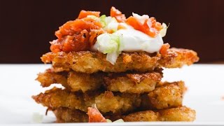 The Best Homemade Latkes  SAM THE COOKING GUY [upl. by Hutt]