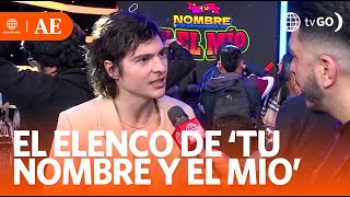 Mario Cortijo y el reto de interpretar a Deyvis en ‘Tu nombre y el mío’  América Espectáculos HOY [upl. by Zetniuq213]