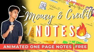 Class 10 Money and Credit 🔥 सबसे अच्छे Revision Notes 🔥 Shorts [upl. by Ag983]