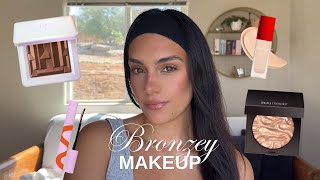 Bronzy Soft Glam 🧸🤎 Fall Makeup Look [upl. by Maer]