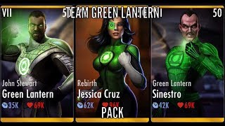 Injustice Gods Among Us The Rebirth Green Lantern Team [upl. by Gipson939]