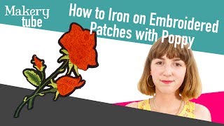 How to Iron on Embroidered Patches so they STAY on [upl. by Lorry257]