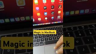 Magical feature in MacBook Air🤓😎 macbookair apple fanofapple magicaltouch trending viral [upl. by Reed]