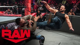 McIntyre costs Rhodes amp Uso their title match against Bálor amp Priest Raw highlights Nov 13 2023 [upl. by Laven]