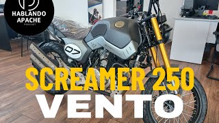 Vento Screamer 250 cc ficha técnicaprecio Costa Rica [upl. by Avehstab]