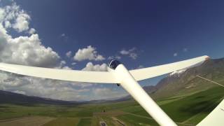 Glider Winch Launch  Different Angles [upl. by Neleh]