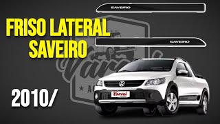 COMO INSTALAR FRISO NA SAVEIRO [upl. by Kovacs]