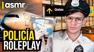 ASMR español roleplay policia de migracion asmr para dormir [upl. by Perretta52]