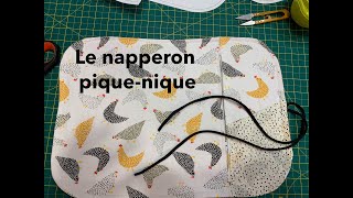 Le napperon piquenique dAude Couture [upl. by Stoddard308]