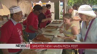 Pizza Fest kicks off on the New Haven Green [upl. by Bois]