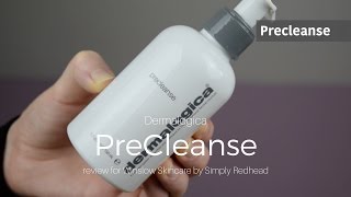 Dermalogica PreCleanse REVIEW for Winslow Skincare [upl. by Sirrad230]