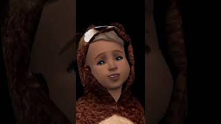 Bear toddler costume  Sims 4 CAS thesims4 sims4 story fall halloween [upl. by Aled]