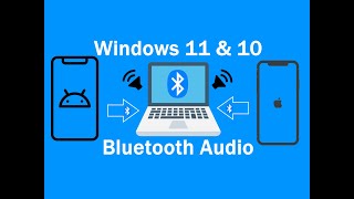 Stream Audio to Windows 11  10 PC via Bluetooth  iOS and Android [upl. by Kirwin]